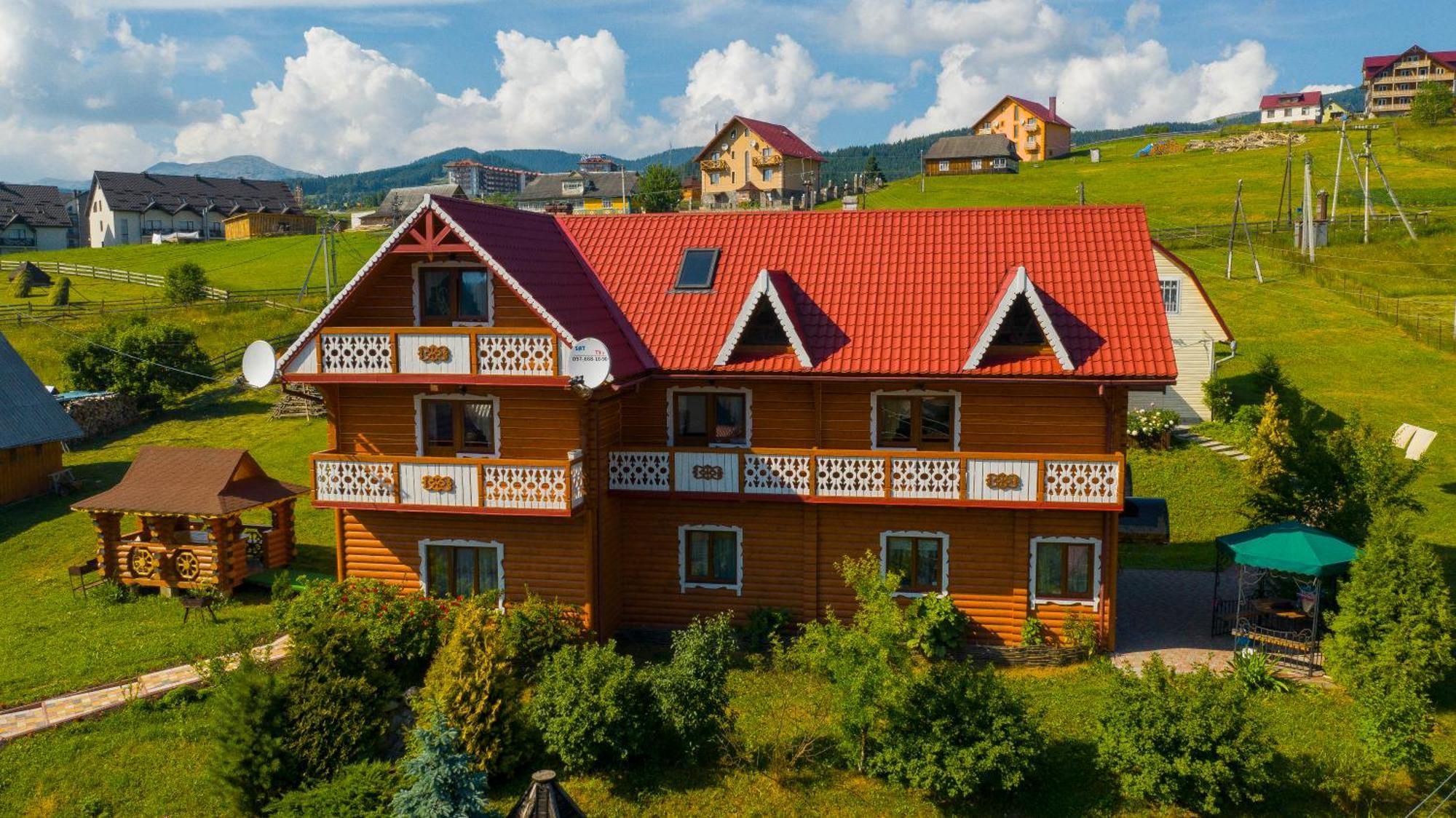 Sadyba U Halyny Sunrise Bukoveľ Exteriér fotografie